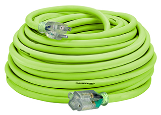 Flexzilla® Pro Extension Cord, 10/3 AWG SJTW, 100', Outdoor, Lighted Plug